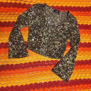 Cider Women's Brown and Multi Blous